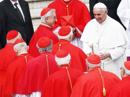 The Pope and the cardinals have hidden criminal priests for decades. 